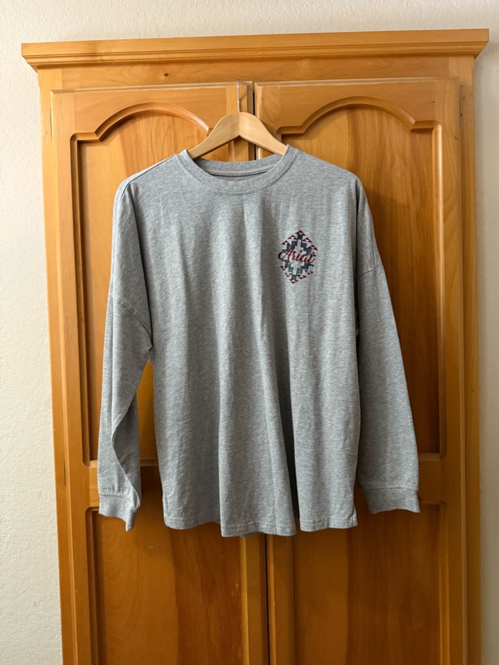 Ariat Heather Gray Long Sleeve Tunic